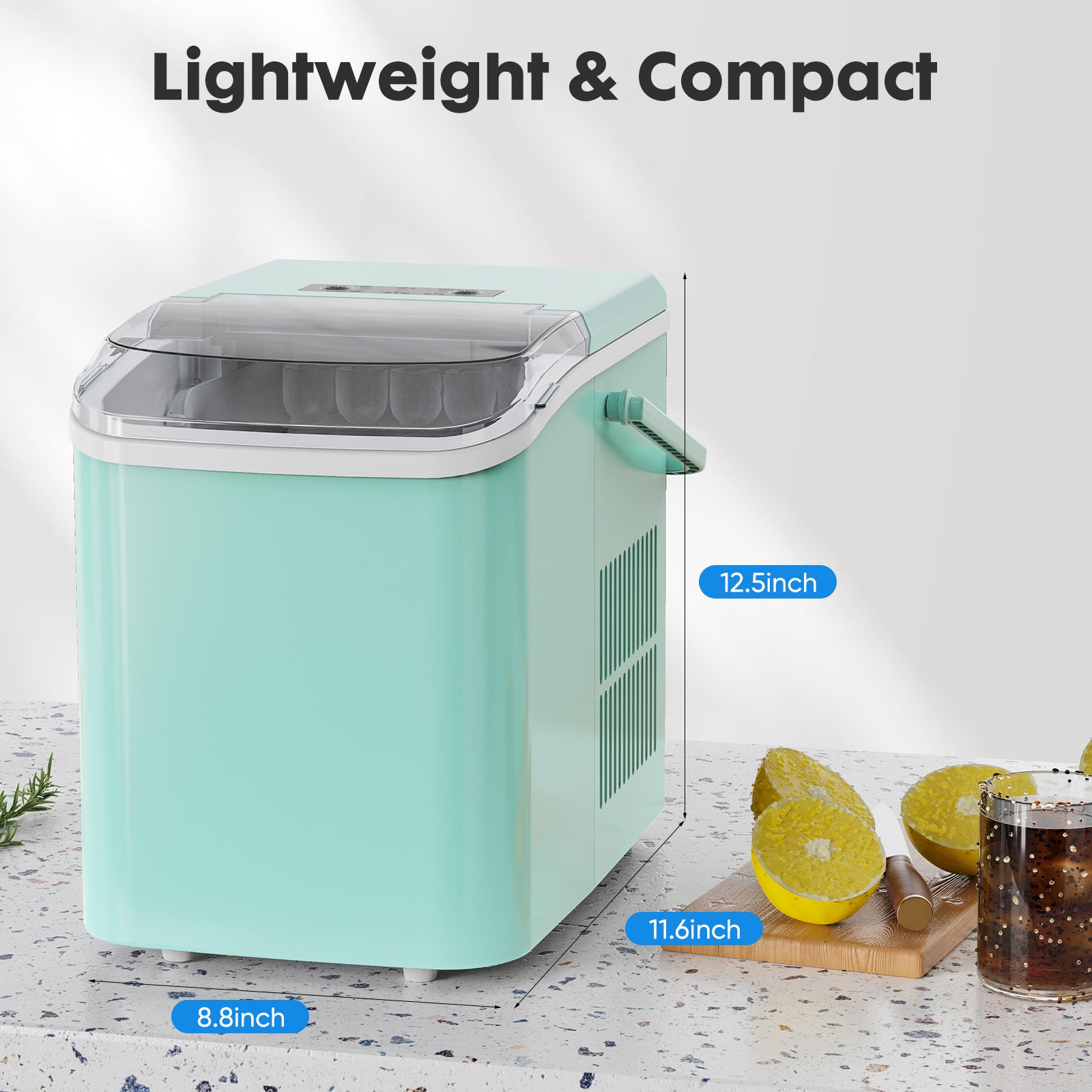 ChillMate Portable Countertop Ice Maker